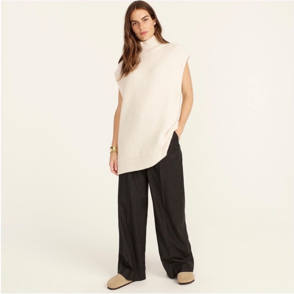 J.‎ Crew Cashmere Sleeveless Turtleneck Tunic Size XS/S